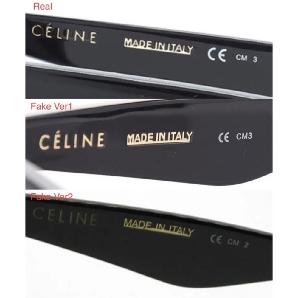 CÉLINE EDGE CL 41468/S BLACK SUNGLASSES
PHOEBE PHILO - Picture 12 of 16